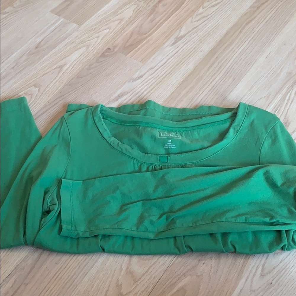 Llbean long sleeve top